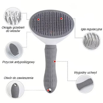 Szczotka do wyczesywania sierści psów i kotów