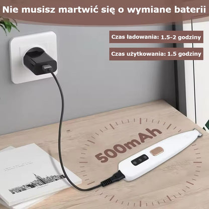 Trimly™ - Trymer w pełni wodoodporny do sierści zwierząt domowych z wyświetlaczem LED i lampką